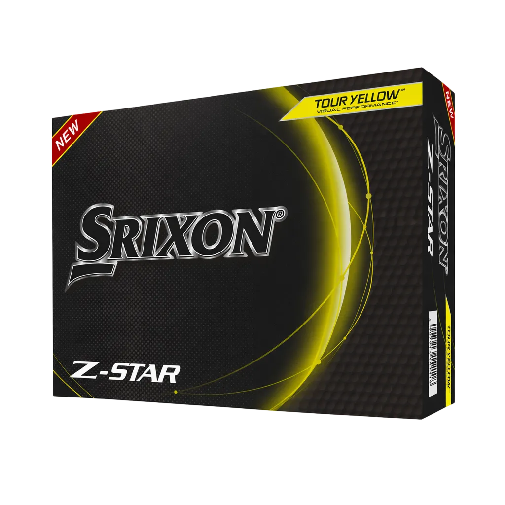 Srixon Z Star Yellow custom golf balls