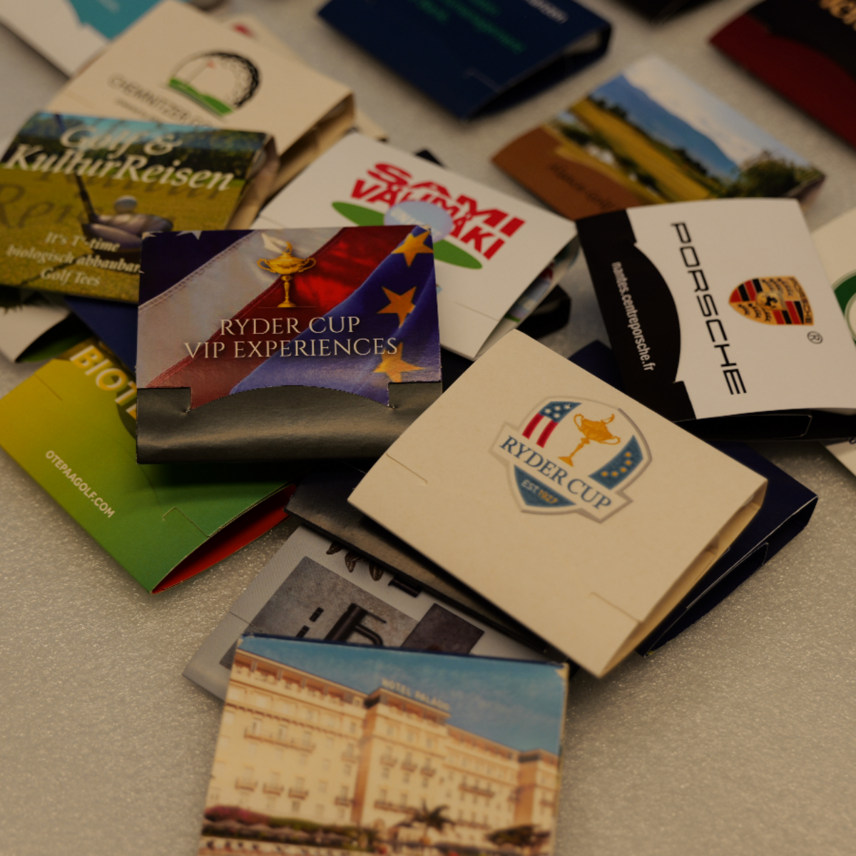 biogolf matchbok references