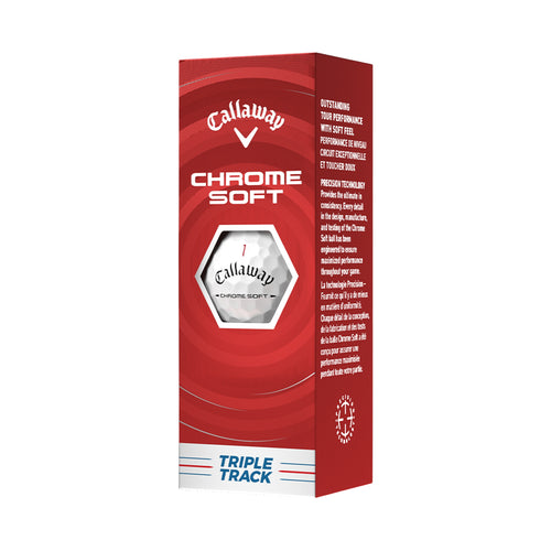 Callaway Chrome Soft | Triple Track - Custom golf balls