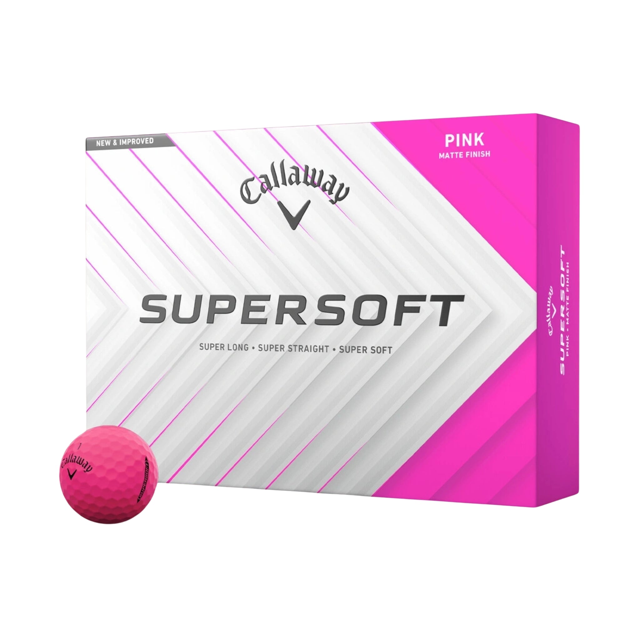 Callaway SuperSoft | Pink - Custom golf balls