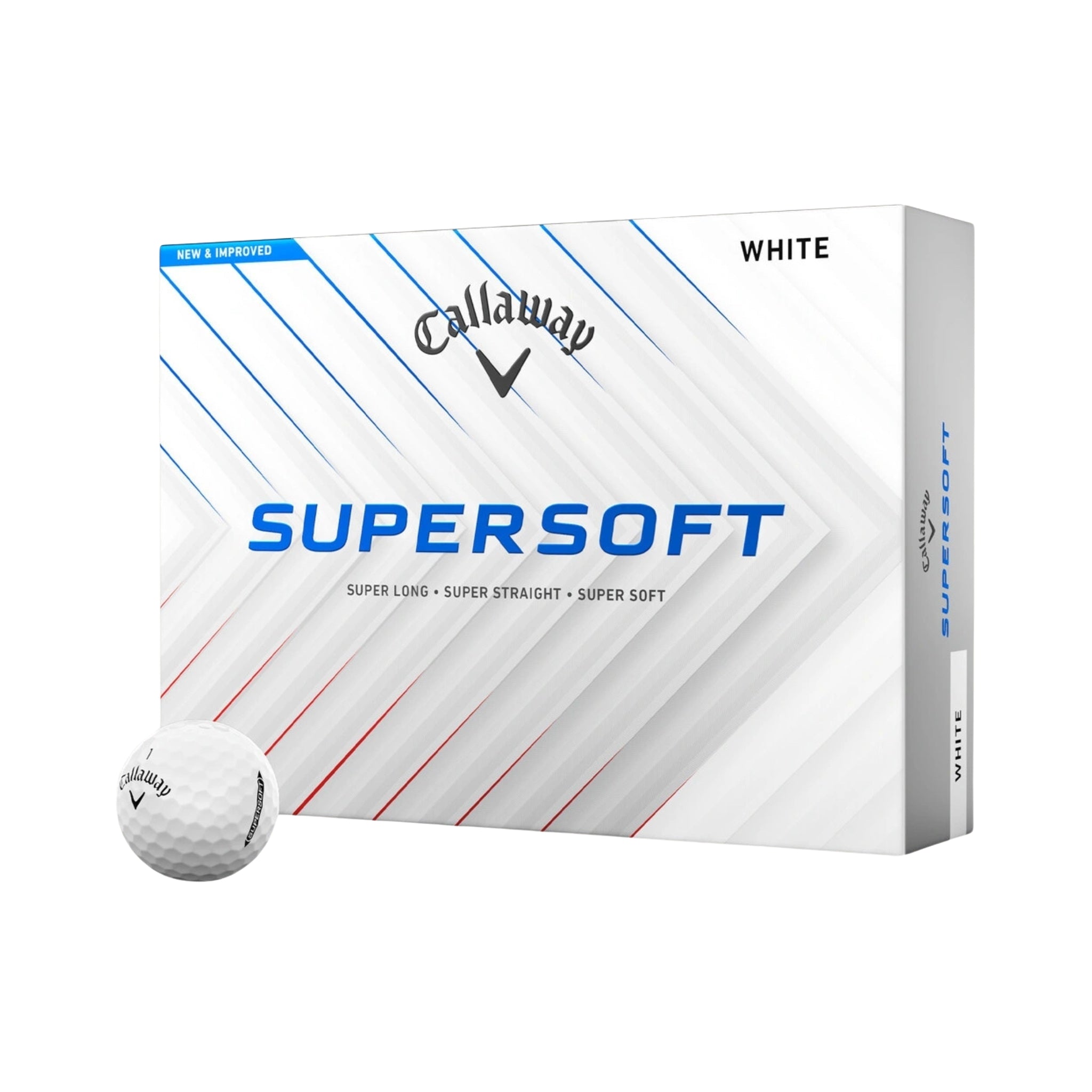 Callaway SuperSoft | White - Custom golf balls