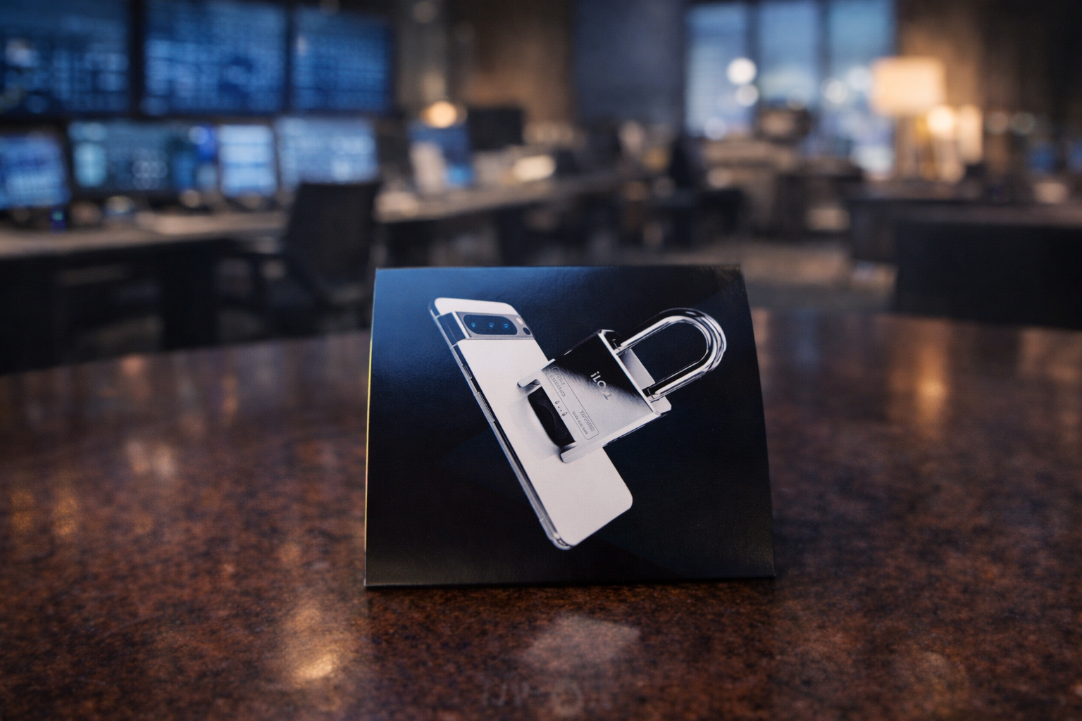 Iloq Golf biotee Matchbook back side