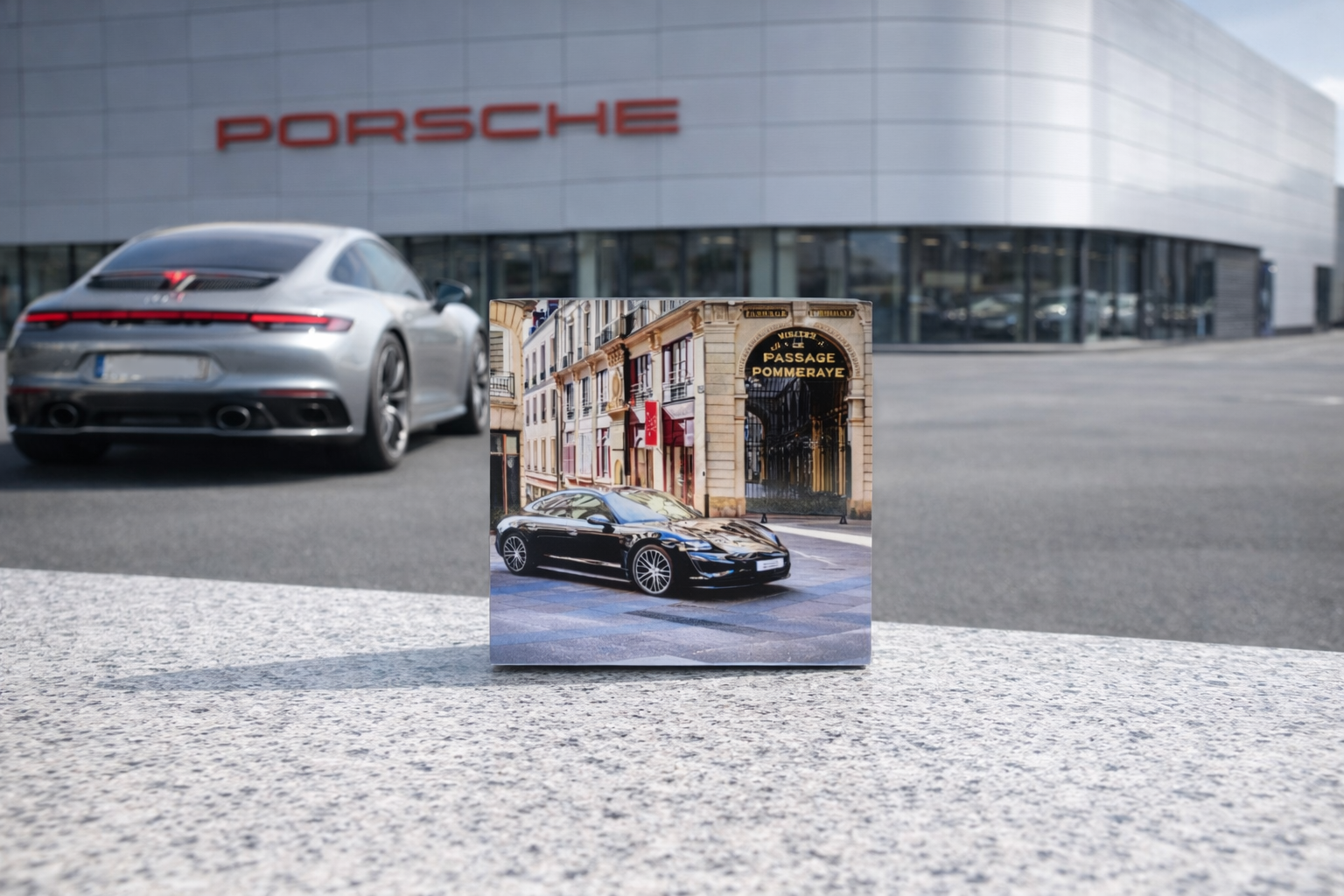 porsche golf biotee matchbook back