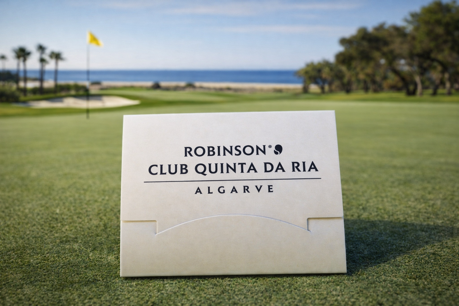 robinson golf algarve matchbook front