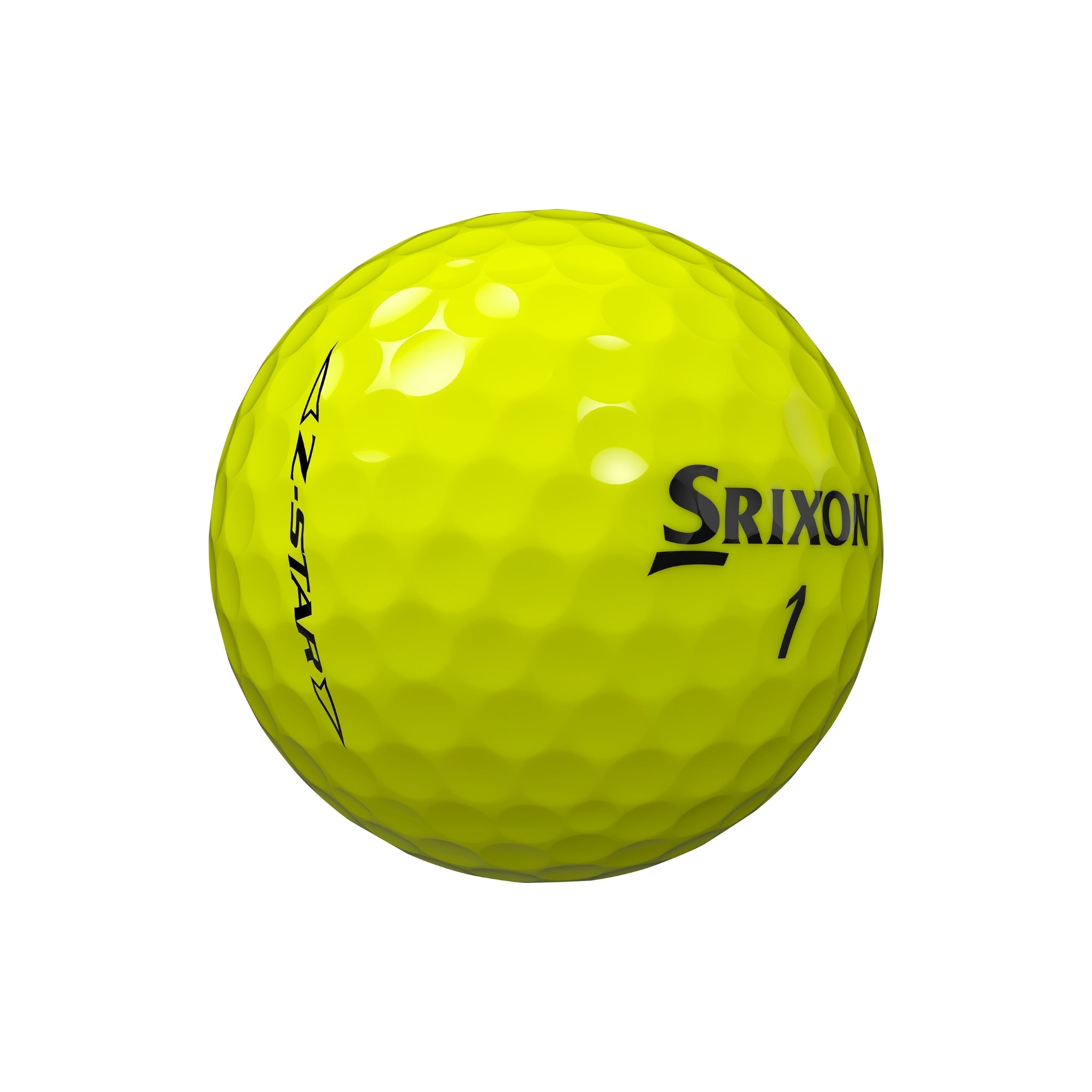 Srixon Z-Star Custom yellow golf balls